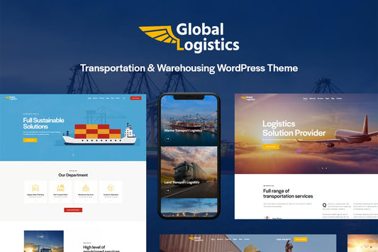 Global Logistics | Transportation & Warehousing WordPress Theme