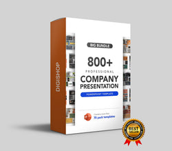 800+ Pack Professional Company Presentation