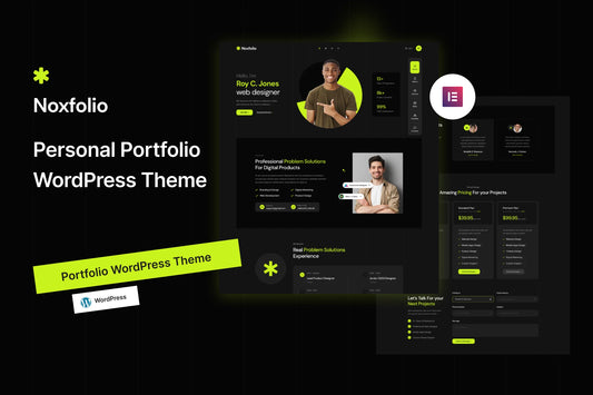 Noxfolio - Personal Portfolio Resume WordPress Theme